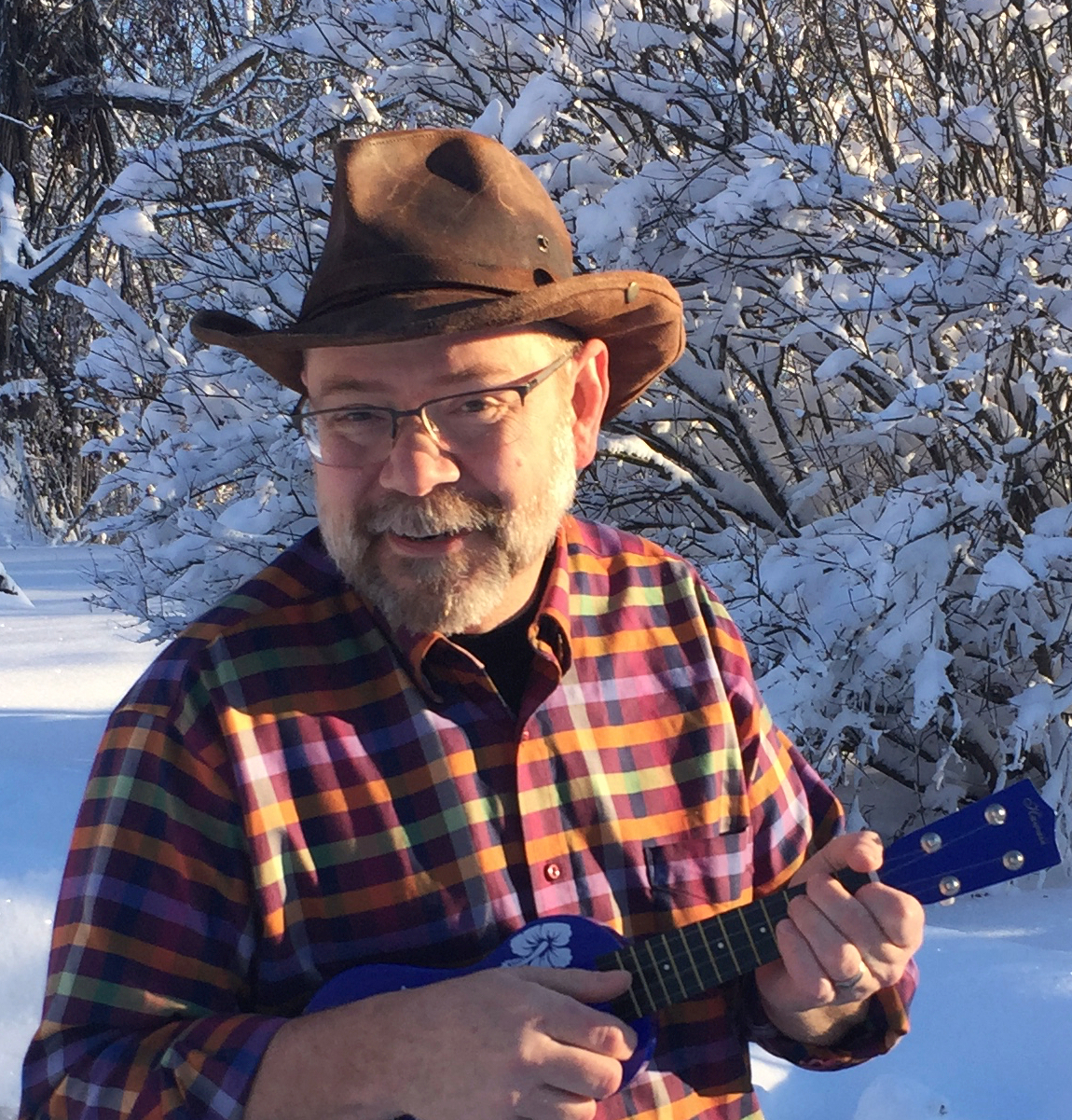 Ukulele in the Snow